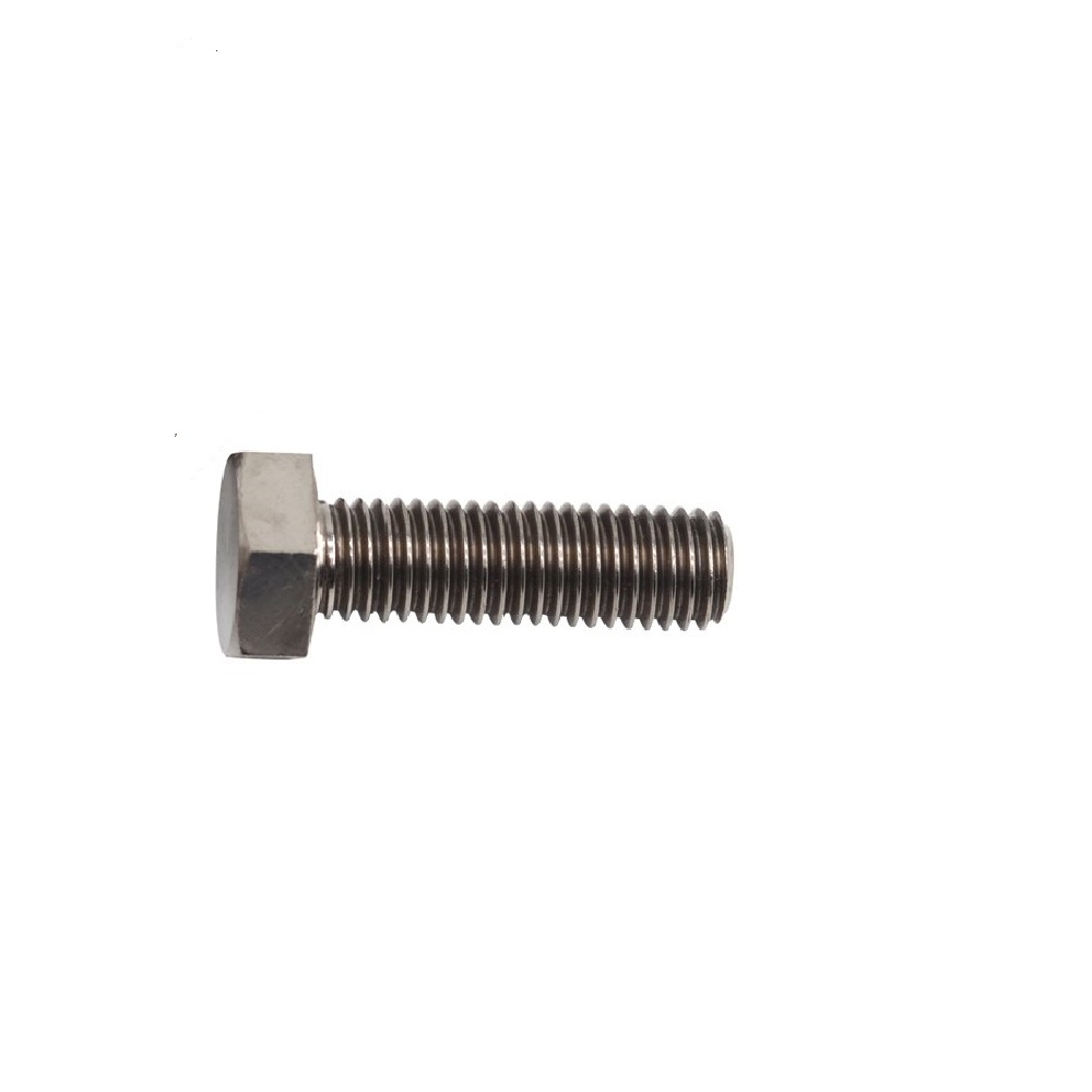 M14X60MM 2.0 THREAD TITANIUM DIN 933 HEX HEAD BOLT GRADE 5